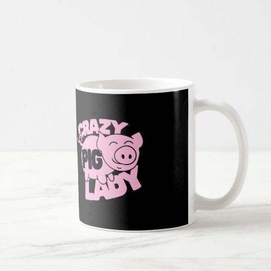 Mug dame folle de porc (Droite)