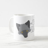 Mug Dame folle de renard argenté (Devant gauche)