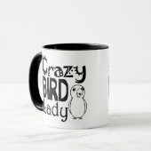 Mug Dame folle d'oiseau (Devant gauche)