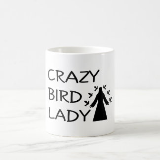 MUG DAME FOLLE D'OISEAU