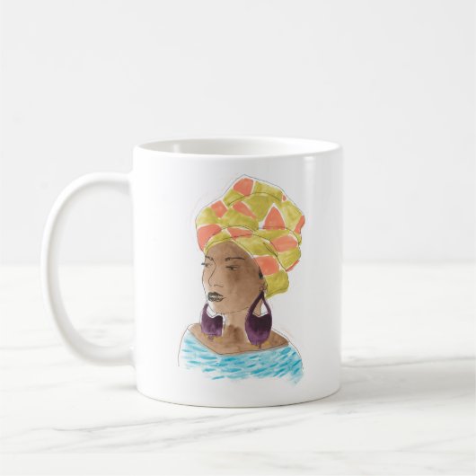 Mug Dame forte et belle (Gauche)