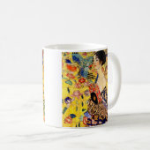 Mug Dame Gustav Klimt avec ventilateur (Devant droit)