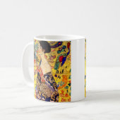 Mug Dame Gustav Klimt avec ventilateur (Devant gauche)