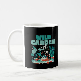 MUG DAME JARDIN SAUVAGE JARDIN MIGNON AVEC PLANTES