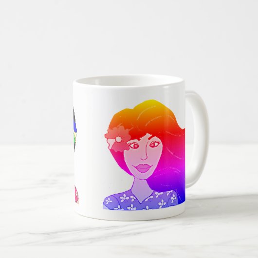 Mug Dame mauricienne (Devant droit)