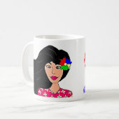 Mug Dame mauricienne (Devant gauche)