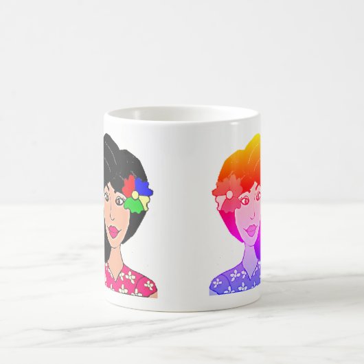 Mug Dame mauricienne (Centre)