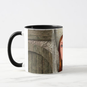 Mug Dame Médiévale