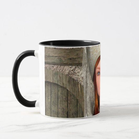 Mug Dame Médiévale (Gauche)