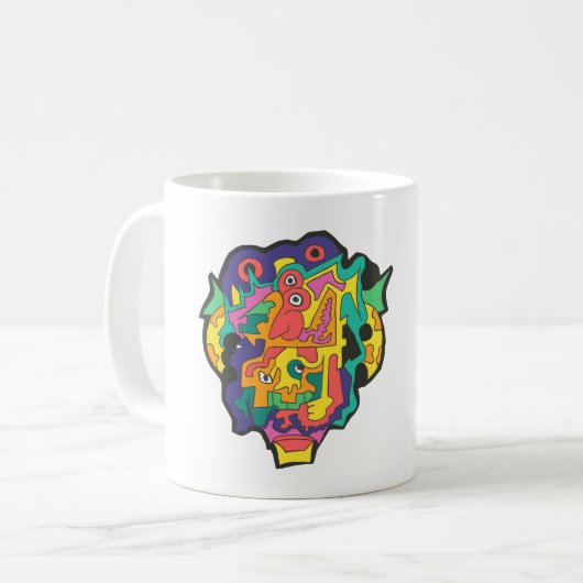 Mug Dame parapluie (Devant gauche)