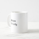 Mug Dame Patronne Badass (Devant gauche)