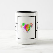 Mug Dame patronne sonneur de ballon 15oz (Centre)