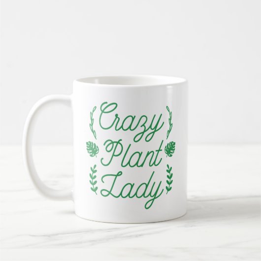 Mug Dame Plante folle (Gauche)