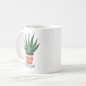 Mug Dame Plante folle | Amant Plante amusant (Devant gauche)