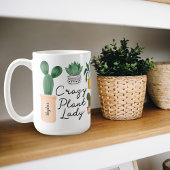 Mug Dame Plante folle | Chic Plantes pointillés