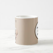 Mug Dame rétro drôle personnalisable (Centre)