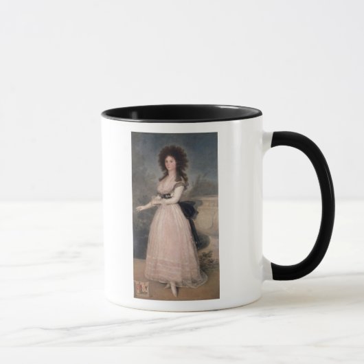Mug Dame Tadea AR de Francisco Jose de Goya y (Droite)