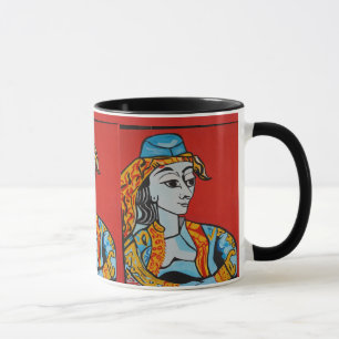 MUG DAME TURQUE