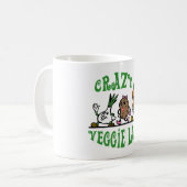 MUG DAME VÉGÉTARIENNE FOLLE (Devant gauche)