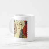 Mug Dames Art Déco (Devant gauche)