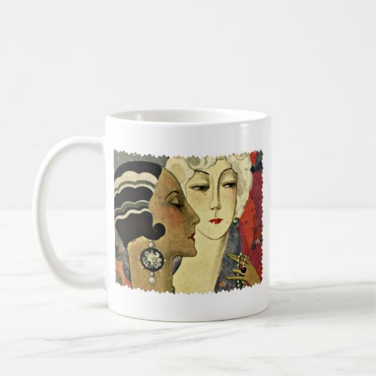 Mug Dames Art Déco (Gauche)