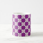 Mug Dames Carré Violet Diamant Dames (Centre)