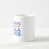 Mug Dames de chat pour Kamala Harris (Centre)