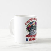 Mug Dames de chat sans enfant pour kamala harris (Devant gauche)