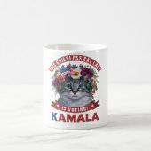Mug Dames de chat sans enfant pour kamala harris (Centre)