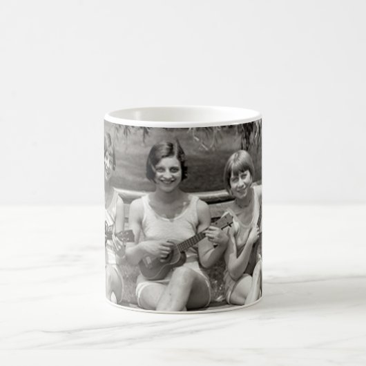 Mug Dames d'ukulélé (Centre)