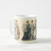 Mug Dames élégantes victoriennes  (Devant gauche)