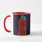 Mug Dames en rouge (Gauche)