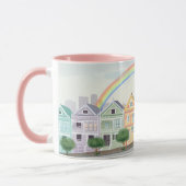 Mug Dames peintes de San Francisco Pastel (Gauche)