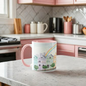 Mug Dames peintes de San Francisco Pastel