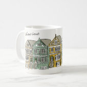 Mug Dames peintes San Francisco Accueil Accueil (Devant gauche)