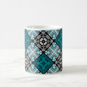 Mug Damier à carreaux seamless abstrait géométrique de (Centre)