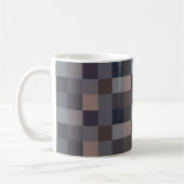 Mug Damier gris (Gauche)