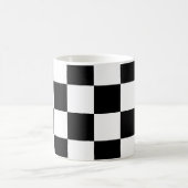 Mug Damier noir et blanc (Centre)