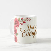 Mug d'amour floral (Devant gauche)