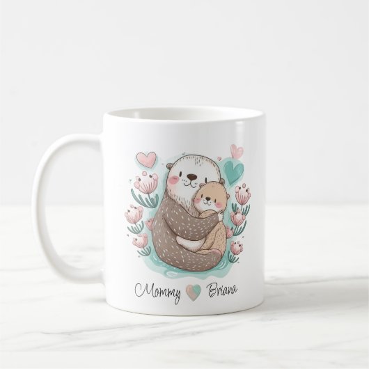 Mug d'amour personnalisé de la louve de mer (Gauche)