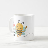 Mug d'amour personnel personnalisé (Devant gauche)