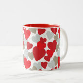 Mug d'amour rouge (Devant droit)