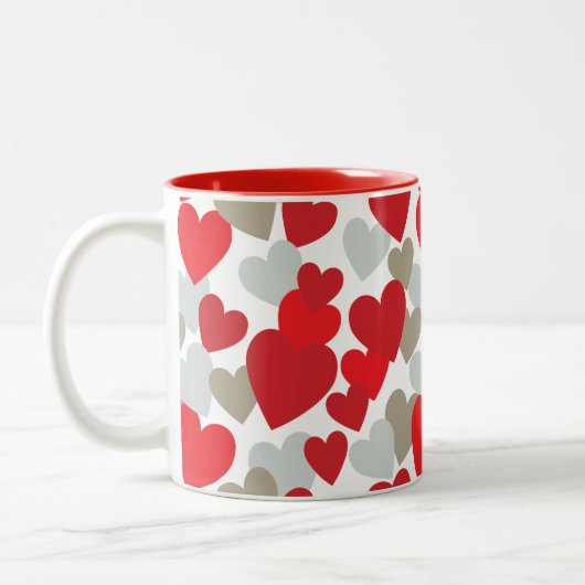 Mug d'amour rouge (Gauche)
