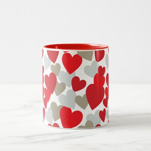 Mug d'amour rouge (Centre)