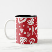 Mug d'amour rouge (Gauche)