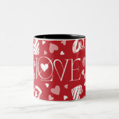 Mug d'amour rouge (Centre)