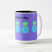 Mug d'ananas pour la fête des mères (Devant droit)