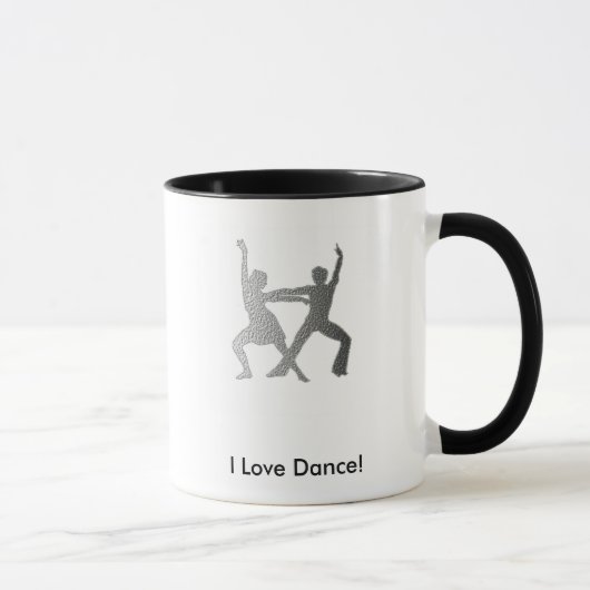 Mug dance1, j'aime la danse ! (Droite)