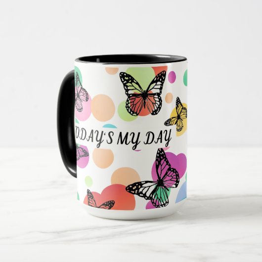 Mug Dance butterflies Garden (Devant gauche)