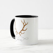 Mug Dancer Reindeer Antlers Noël (Devant gauche)